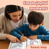 Alphabet Maze Book: Letter Paths for Kids product image 6 showing printed book details for screen-free reading and learning
