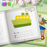 My First Connect the Dots Coloring Book for Preschoolers product image 5 showing printed book details for screen-free reading and learning
