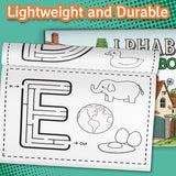 Alphabet Maze Book product image 6 showing printed book details for screen-free reading and learning