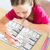 Sight Words Workbook for Early Reading product image 6 showing printed book details for screen-free reading and learning