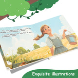 Paired Mounting-Bilingual Tales: The Milkmaid and Her Pail – English & Spanish Storybook