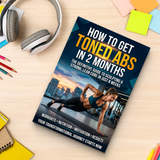 How to Get Toned Abs in 2 Months product image 10 showing printed book details for screen-free reading and learning