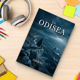 La Odisea Spanish Edition by Homero - Classic Epic Poetry product image 9 showing printed book details for screen-free reading and learning