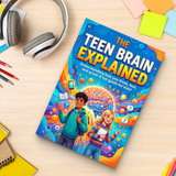 The Teen Brain Explained product image 11 showing printed book details for screen-free reading and learning