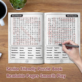 Timeless Nostalgic Word Search for Adults product image 6 showing printed book details for screen-free reading and learning