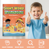 Children's sight word workbook for CVC writing practice