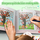 Fun Difference Challenge Book for Kids product image 6 showing printed book details for screen-free reading and learning