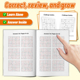 Owl Sudoku Puzzle Books: Step-by-Step 4-Level Set product image 10 showing printed book details for screen-free reading and learning