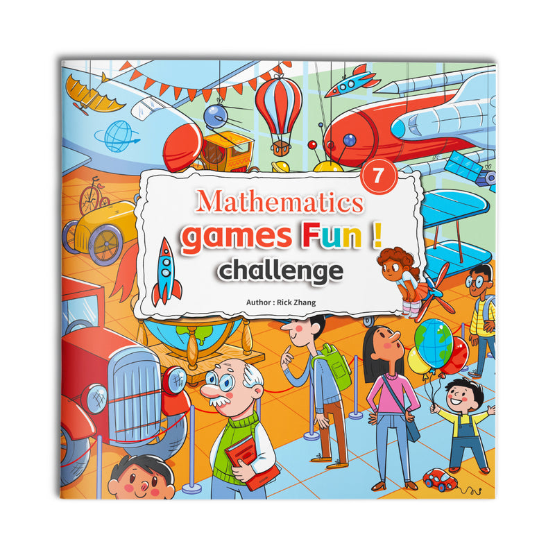 Kids Math Puzzle Challenge Book cover