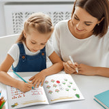 Kids Math Puzzle Challenge Book product image 6 showing printed book details for screen-free reading and learning
