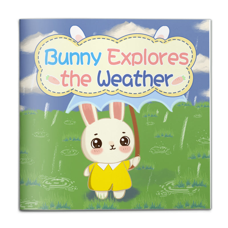 Bunny Explores Weather Early Learning Book cover