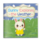 Bunny Explores Weather Early Learning Book cover