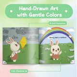 Ages 2-5 weather book for screen-free early science learning