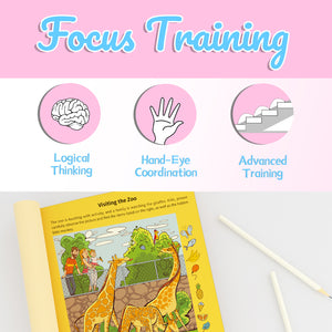 Scenes and Objects Coloring workbooks for Toddlers: Training Cognitive and Fine Motor Skills Series Set style3