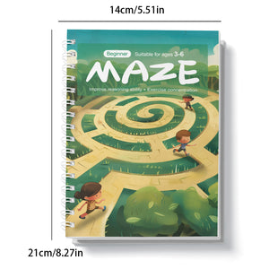 Kid's Maze Adventure - 3-6 Year Olds, Cognitive Development, 4 Different Mazes