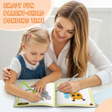 My First Drawing Coloring and Dot-to-Dots Book for Kids product image 6 showing printed book details for screen-free reading and learning