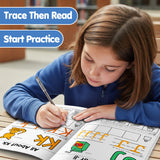 ABC Tracing: Trace Write Color product image 6 showing printed book details for screen-free reading and learning