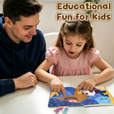 Parent and child using Whose House Push and Pull Board Book as educational toddler book