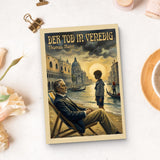 Der Tod in Venedig German Edition by Thomas Mann - Classic Novella product image 10 showing printed book details for screen-free reading and learning