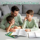 50 Fun Etiquette Lessons for Kids product image 7 showing printed book details for screen-free reading and learning