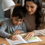 Arabic Focus Training Workbook Book 1 product image 6 showing printed book details for screen-free reading and learning