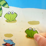 Explore Colors Bright Stickers Book for Kids product image 6 showing printed book details for screen-free reading and learning