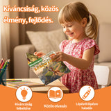 The Fox and the Grapes Hungarian-English Book product image 6 showing printed book details for screen-free reading and learning