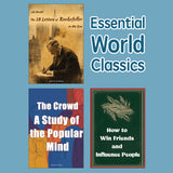 How to Win Friends and Influence People 3- + the Crowd Social Psychology 3-Book Set + Rockefeller's 38 Letters to His Son Succes: 3-Book Set bundle detail image, image 7, bundle ISBN 9798900663975