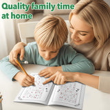 Sudoku Puzzle Book: Think Solve Repeat 4-Book Set product image 11 showing printed book details for screen-free reading and learning