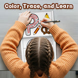 Alphabet Path Tracing Workbook for Kids, Early Letter M Practice Book with Follow the Line Activities, Pencil Control, Letter Recognition, and Fun Preschool Literacy Learning