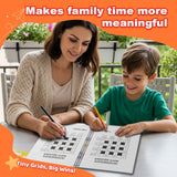 Math Squares Puzzle Bundle: 3-Book Number Grid Games product image 10 showing printed book details for screen-free reading and learning