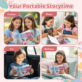 Children reading Sleeping Beauty during portable storytime