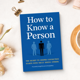 How to Know a Person Communication Guide product image 11 showing printed book details for screen-free reading and learning