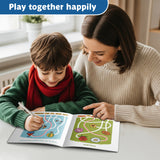Tiny Explorers Maze Book 7: Space Paths product image 7 showing printed book details for screen-free reading and learning