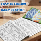 Number writing workbook for preschool and kindergarten math