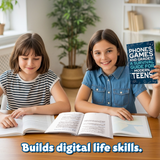 Phones Games and Grades Survival Guide for Modern Teens product image 7 showing printed book details for screen-free reading and learning