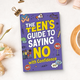 Teen Guide to Saying No with Confidence product image 11 showing printed book details for screen-free reading and learning