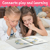 See and Sort Shapes Sensory Picture Book for Toddlers product image 6 showing printed book details for screen-free reading and learning