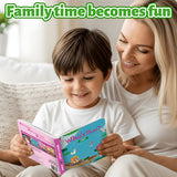 Who's That? 4-Book Push Pull Slide Animal Board Book Set for Toddlers product image 7 showing printed book details for screen-free reading and learning