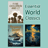 Treasure Island Classic Adventure 3-book S + the Jungle Book Classic Adventure Story + Five Children and It Classic Children's Fa: 3-Book Se bundle detail image, image 7, bundle ISBN 9798900663944
