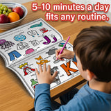 Alphabet Coloring Book product image 7 showing printed book details for screen-free reading and learning