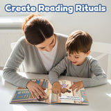 Making Friends School Readiness Picture Book for Kids product image 7 showing printed book details for screen-free reading and learning