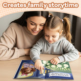 The Dreamland Express Bedtime Picture Book for Kids product image 7 showing printed book details for screen-free reading and learning