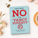 Lifestyle product image for money mindset and financial self-control book