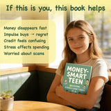Money-Smart Teen Financial Lessons Book product image 6 showing printed book details for screen-free reading and learning