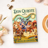Don Quijote Parte 2 Spanish Edition by Miguel de Cervantes product image 10 showing printed book details for screen-free reading and learning