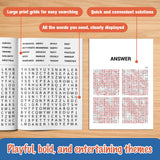 Swear 'N' Search Funny Word Search for Adults product image 5 showing printed book details for screen-free reading and learning
