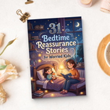 31 Bedtime Reassurance Stories for Worried Kids product image 11 showing printed book details for screen-free reading and learning