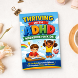 Thriving with ADHD Workbook for Kids product image 11 showing printed book details for screen-free reading and learning