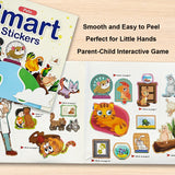 Smart Stickers: Pets product image 7 showing printed book details for screen-free reading and learning